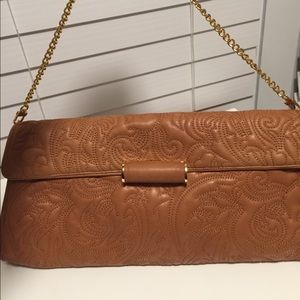 BCBG MaxAzria Leather Clutch NWT